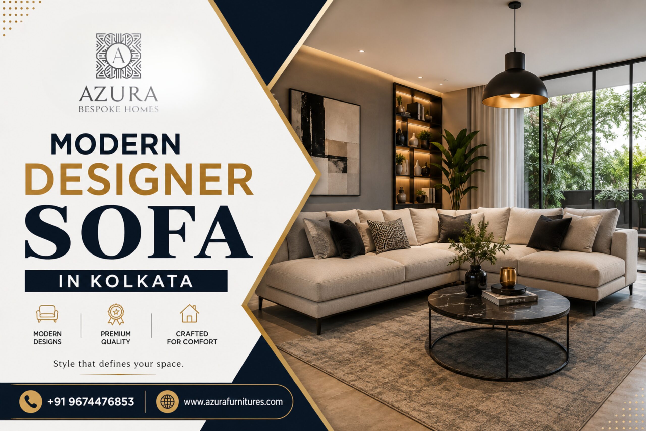 Modern Designer Sofa in Kolkata