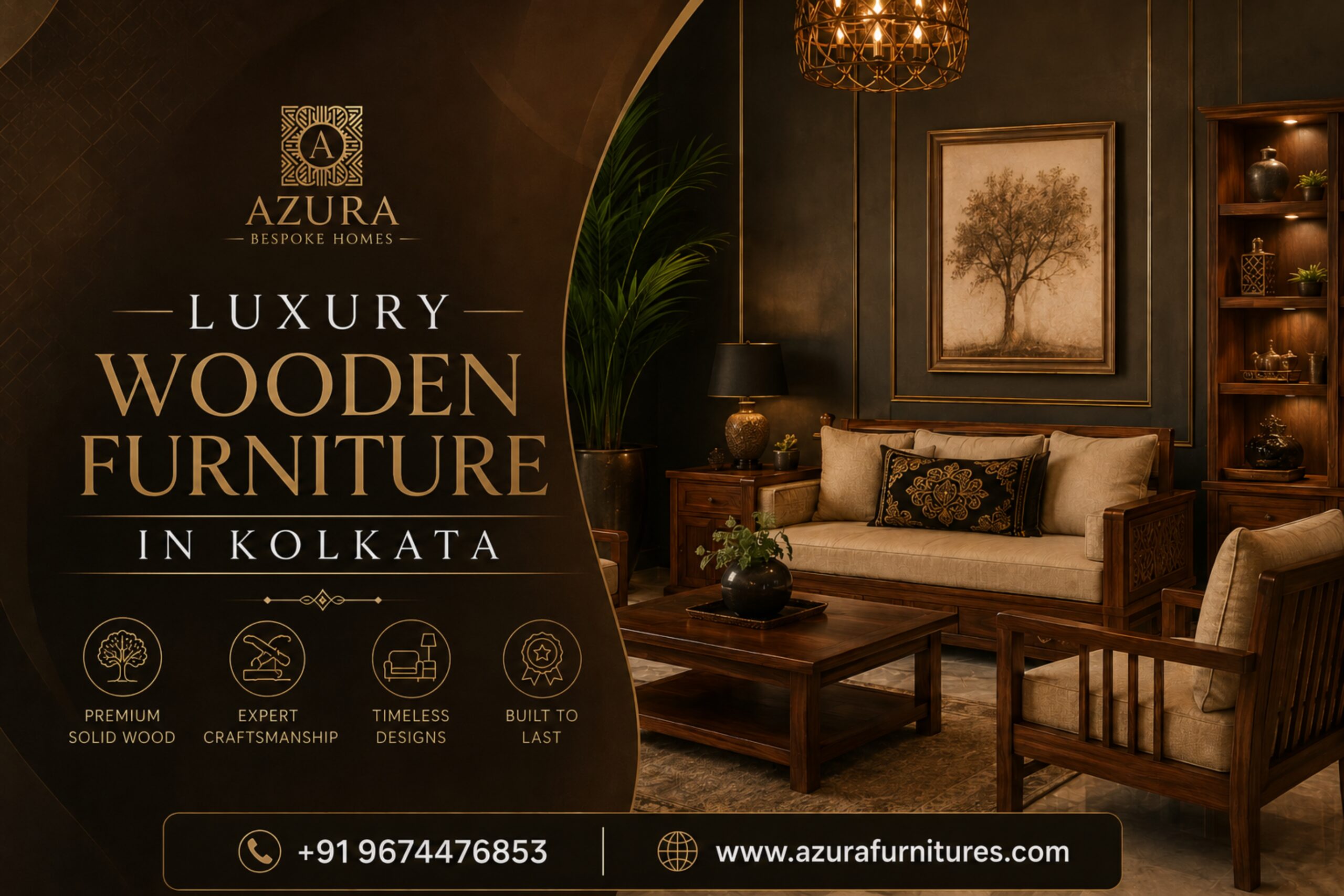 Luxury Wooden Furniture in Kolkata